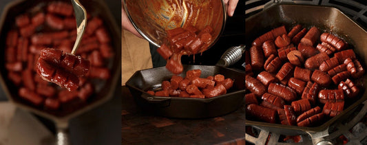 HASSELBACK STYLE HOTDOG BITES (SPICY SNAKE BITES)