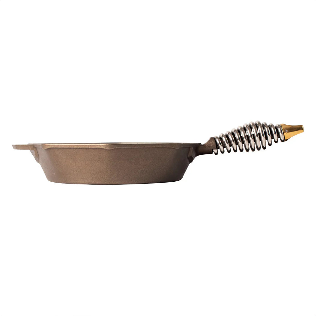 side view of 8 inch finex skillet
