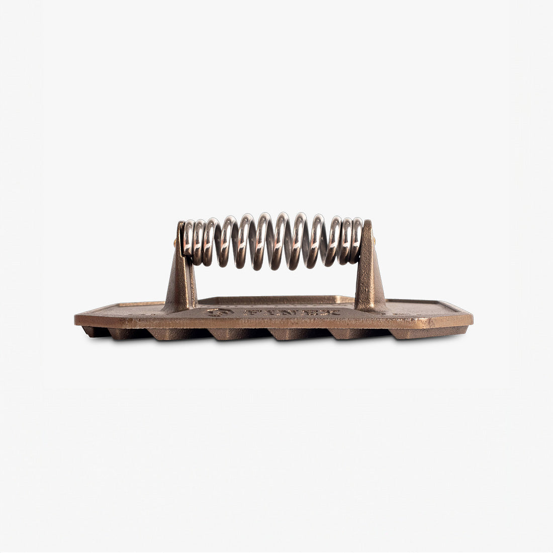 Grill press side view