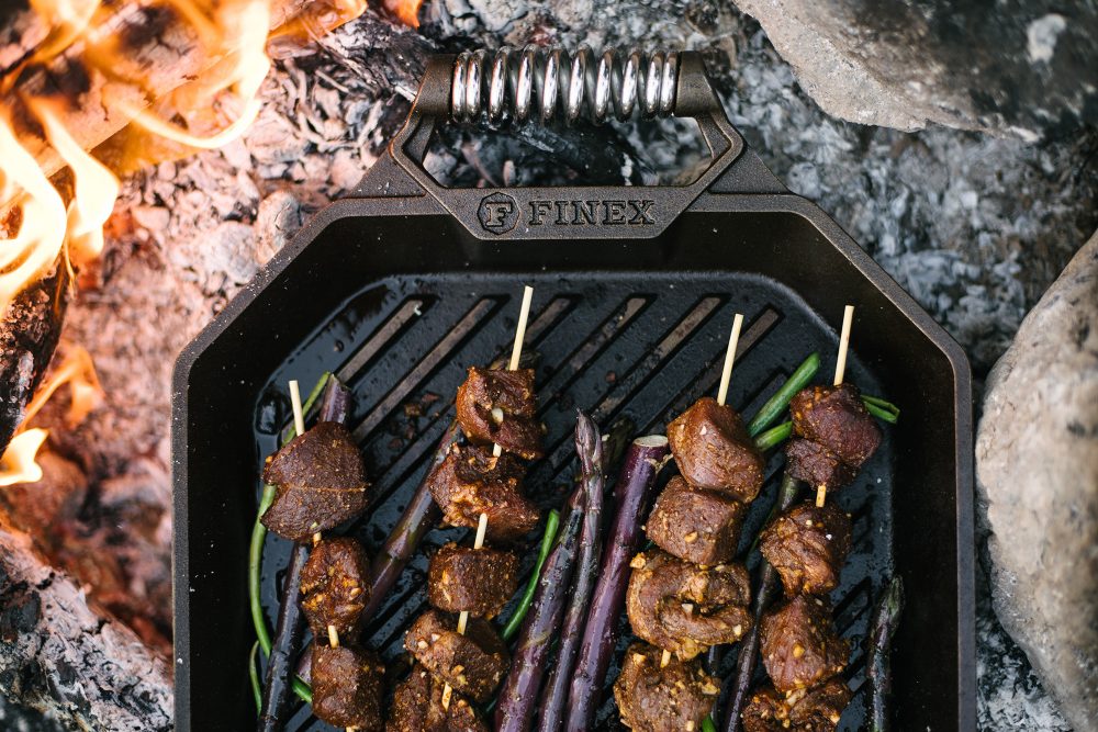 ANDALUSIAN-INSPIRED LAMB KEBABS WITH YOGURT AND HERBS