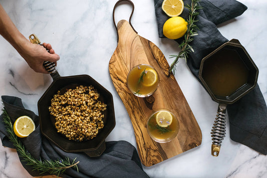 COZY NIGHT IN – ROSEMARY APPLE CIDER TODDY & CANDIED FENNEL AND PINE NUTS