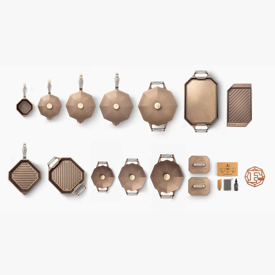 Cooking Fin Set Sets | FINEX – FINEX Cast Iron Cookware Co.